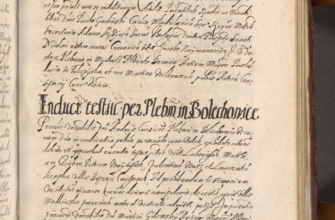 Zdjęcie nr 565 dla obiektu archiwalnego: Acta actorum causarum sententiarum tam diffinitiuarum quam interloquutorisrum decretorum obligationum quietationum procuratorum constitutionum etc. etc. coram Reverendo Domino Paulo Dembski Dei et Apostolice Sedis Gratia Episcopalo Dicensis Suffraganeo Canonico Vicario in Spiritualibus et Officiali Generali Cracoviensis ad Annum Domini Millesimum Sexcentesimum Undecimum cuius indictio octava pontificatus Sanctissimi Domini Nostri Domini Pauli Divina Providentia Papae Vti foeliciter continuantur
