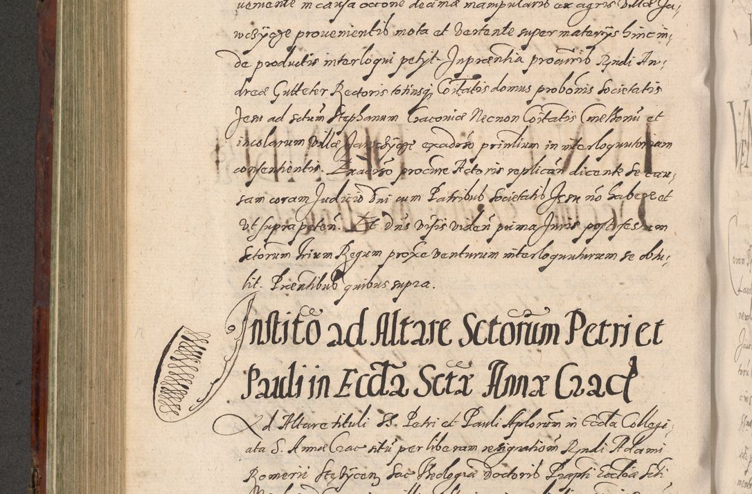 Zdjęcie nr 562 dla obiektu archiwalnego: Acta actorum causarum sententiarum tam diffinitiuarum quam interloquutorisrum decretorum obligationum quietationum procuratorum constitutionum etc. etc. coram Reverendo Domino Paulo Dembski Dei et Apostolice Sedis Gratia Episcopalo Dicensis Suffraganeo Canonico Vicario in Spiritualibus et Officiali Generali Cracoviensis ad Annum Domini Millesimum Sexcentesimum Undecimum cuius indictio octava pontificatus Sanctissimi Domini Nostri Domini Pauli Divina Providentia Papae Vti foeliciter continuantur