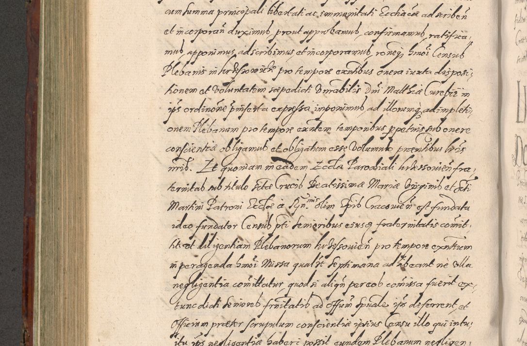 Zdjęcie nr 560 dla obiektu archiwalnego: Acta actorum causarum sententiarum tam diffinitiuarum quam interloquutorisrum decretorum obligationum quietationum procuratorum constitutionum etc. etc. coram Reverendo Domino Paulo Dembski Dei et Apostolice Sedis Gratia Episcopalo Dicensis Suffraganeo Canonico Vicario in Spiritualibus et Officiali Generali Cracoviensis ad Annum Domini Millesimum Sexcentesimum Undecimum cuius indictio octava pontificatus Sanctissimi Domini Nostri Domini Pauli Divina Providentia Papae Vti foeliciter continuantur