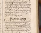 Zdjęcie nr 525 dla obiektu archiwalnego: Acta actorum causarum sententiarum tam diffinitiuarum quam interloquutorisrum decretorum obligationum quietationum procuratorum constitutionum etc. etc. coram Reverendo Domino Paulo Dembski Dei et Apostolice Sedis Gratia Episcopalo Dicensis Suffraganeo Canonico Vicario in Spiritualibus et Officiali Generali Cracoviensis ad Annum Domini Millesimum Sexcentesimum Undecimum cuius indictio octava pontificatus Sanctissimi Domini Nostri Domini Pauli Divina Providentia Papae Vti foeliciter continuantur