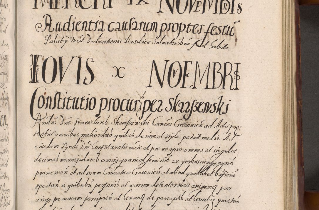 Zdjęcie nr 527 dla obiektu archiwalnego: Acta actorum causarum sententiarum tam diffinitiuarum quam interloquutorisrum decretorum obligationum quietationum procuratorum constitutionum etc. etc. coram Reverendo Domino Paulo Dembski Dei et Apostolice Sedis Gratia Episcopalo Dicensis Suffraganeo Canonico Vicario in Spiritualibus et Officiali Generali Cracoviensis ad Annum Domini Millesimum Sexcentesimum Undecimum cuius indictio octava pontificatus Sanctissimi Domini Nostri Domini Pauli Divina Providentia Papae Vti foeliciter continuantur