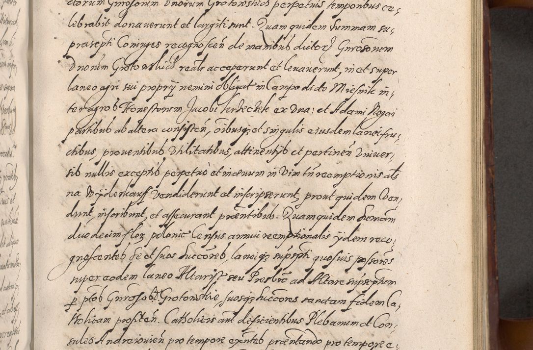 Zdjęcie nr 515 dla obiektu archiwalnego: Acta actorum causarum sententiarum tam diffinitiuarum quam interloquutorisrum decretorum obligationum quietationum procuratorum constitutionum etc. etc. coram Reverendo Domino Paulo Dembski Dei et Apostolice Sedis Gratia Episcopalo Dicensis Suffraganeo Canonico Vicario in Spiritualibus et Officiali Generali Cracoviensis ad Annum Domini Millesimum Sexcentesimum Undecimum cuius indictio octava pontificatus Sanctissimi Domini Nostri Domini Pauli Divina Providentia Papae Vti foeliciter continuantur