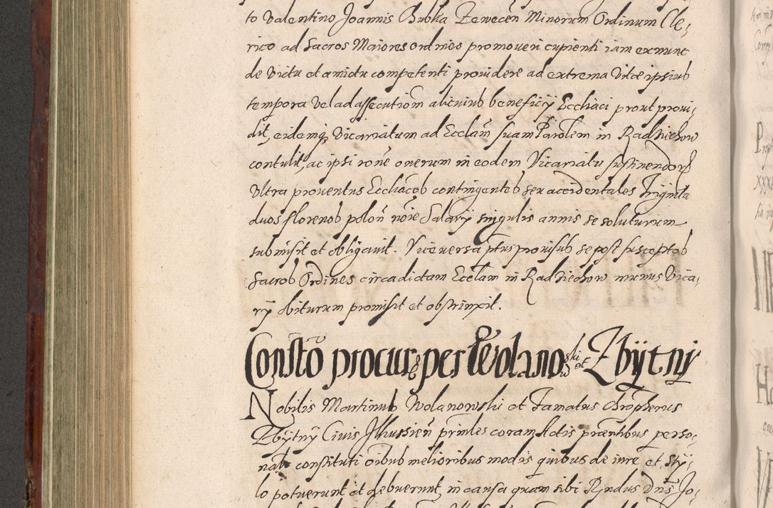 Zdjęcie nr 510 dla obiektu archiwalnego: Acta actorum causarum sententiarum tam diffinitiuarum quam interloquutorisrum decretorum obligationum quietationum procuratorum constitutionum etc. etc. coram Reverendo Domino Paulo Dembski Dei et Apostolice Sedis Gratia Episcopalo Dicensis Suffraganeo Canonico Vicario in Spiritualibus et Officiali Generali Cracoviensis ad Annum Domini Millesimum Sexcentesimum Undecimum cuius indictio octava pontificatus Sanctissimi Domini Nostri Domini Pauli Divina Providentia Papae Vti foeliciter continuantur