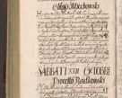 Zdjęcie nr 504 dla obiektu archiwalnego: Acta actorum causarum sententiarum tam diffinitiuarum quam interloquutorisrum decretorum obligationum quietationum procuratorum constitutionum etc. etc. coram Reverendo Domino Paulo Dembski Dei et Apostolice Sedis Gratia Episcopalo Dicensis Suffraganeo Canonico Vicario in Spiritualibus et Officiali Generali Cracoviensis ad Annum Domini Millesimum Sexcentesimum Undecimum cuius indictio octava pontificatus Sanctissimi Domini Nostri Domini Pauli Divina Providentia Papae Vti foeliciter continuantur