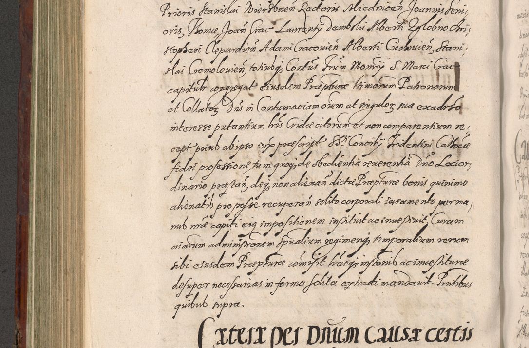 Zdjęcie nr 494 dla obiektu archiwalnego: Acta actorum causarum sententiarum tam diffinitiuarum quam interloquutorisrum decretorum obligationum quietationum procuratorum constitutionum etc. etc. coram Reverendo Domino Paulo Dembski Dei et Apostolice Sedis Gratia Episcopalo Dicensis Suffraganeo Canonico Vicario in Spiritualibus et Officiali Generali Cracoviensis ad Annum Domini Millesimum Sexcentesimum Undecimum cuius indictio octava pontificatus Sanctissimi Domini Nostri Domini Pauli Divina Providentia Papae Vti foeliciter continuantur