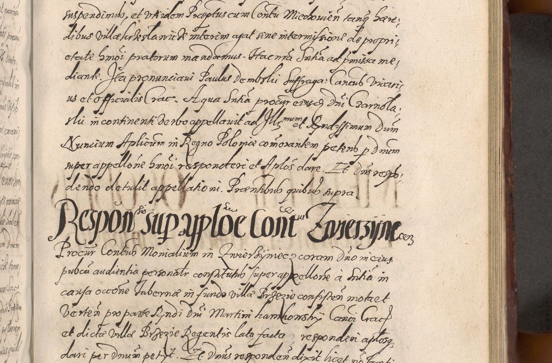Zdjęcie nr 477 dla obiektu archiwalnego: Acta actorum causarum sententiarum tam diffinitiuarum quam interloquutorisrum decretorum obligationum quietationum procuratorum constitutionum etc. etc. coram Reverendo Domino Paulo Dembski Dei et Apostolice Sedis Gratia Episcopalo Dicensis Suffraganeo Canonico Vicario in Spiritualibus et Officiali Generali Cracoviensis ad Annum Domini Millesimum Sexcentesimum Undecimum cuius indictio octava pontificatus Sanctissimi Domini Nostri Domini Pauli Divina Providentia Papae Vti foeliciter continuantur