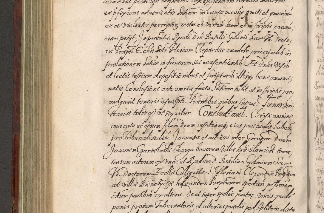 Zdjęcie nr 476 dla obiektu archiwalnego: Acta actorum causarum sententiarum tam diffinitiuarum quam interloquutorisrum decretorum obligationum quietationum procuratorum constitutionum etc. etc. coram Reverendo Domino Paulo Dembski Dei et Apostolice Sedis Gratia Episcopalo Dicensis Suffraganeo Canonico Vicario in Spiritualibus et Officiali Generali Cracoviensis ad Annum Domini Millesimum Sexcentesimum Undecimum cuius indictio octava pontificatus Sanctissimi Domini Nostri Domini Pauli Divina Providentia Papae Vti foeliciter continuantur