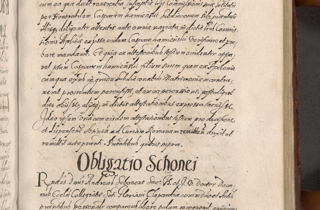 Zdjęcie nr 465 dla obiektu archiwalnego: Acta actorum causarum sententiarum tam diffinitiuarum quam interloquutorisrum decretorum obligationum quietationum procuratorum constitutionum etc. etc. coram Reverendo Domino Paulo Dembski Dei et Apostolice Sedis Gratia Episcopalo Dicensis Suffraganeo Canonico Vicario in Spiritualibus et Officiali Generali Cracoviensis ad Annum Domini Millesimum Sexcentesimum Undecimum cuius indictio octava pontificatus Sanctissimi Domini Nostri Domini Pauli Divina Providentia Papae Vti foeliciter continuantur
