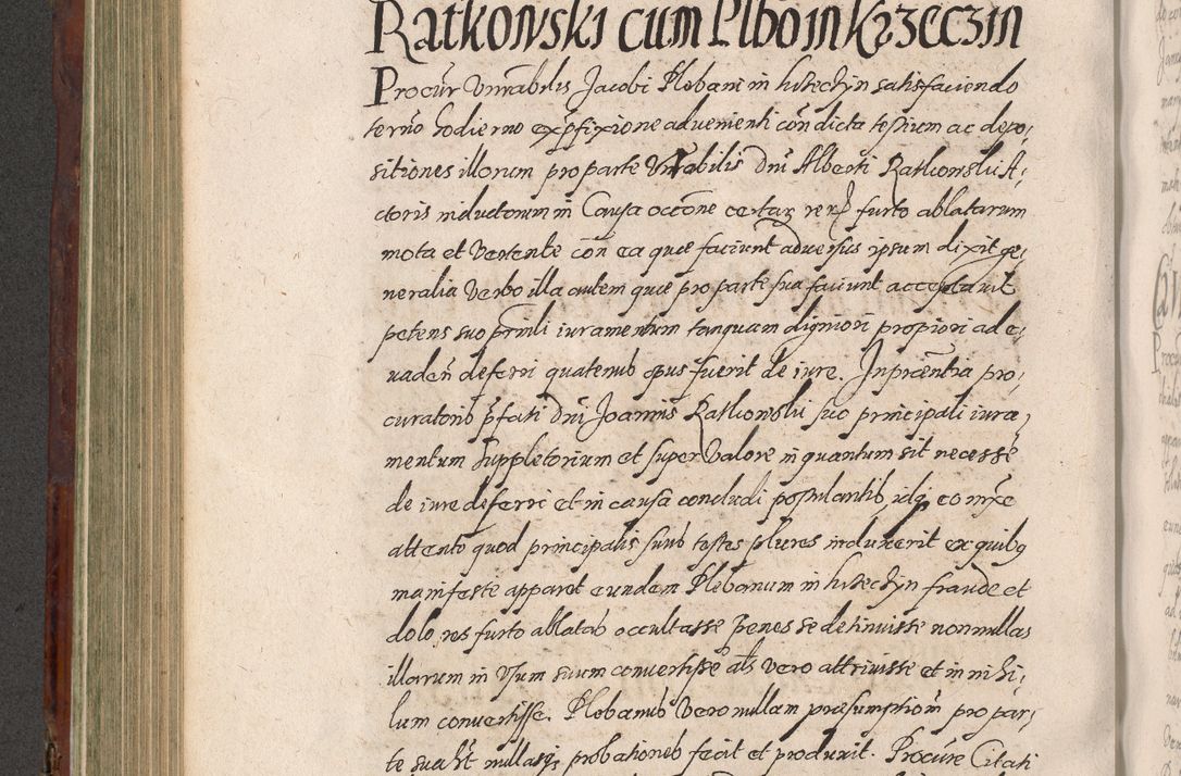 Zdjęcie nr 460 dla obiektu archiwalnego: Acta actorum causarum sententiarum tam diffinitiuarum quam interloquutorisrum decretorum obligationum quietationum procuratorum constitutionum etc. etc. coram Reverendo Domino Paulo Dembski Dei et Apostolice Sedis Gratia Episcopalo Dicensis Suffraganeo Canonico Vicario in Spiritualibus et Officiali Generali Cracoviensis ad Annum Domini Millesimum Sexcentesimum Undecimum cuius indictio octava pontificatus Sanctissimi Domini Nostri Domini Pauli Divina Providentia Papae Vti foeliciter continuantur