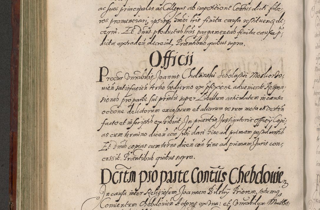 Zdjęcie nr 458 dla obiektu archiwalnego: Acta actorum causarum sententiarum tam diffinitiuarum quam interloquutorisrum decretorum obligationum quietationum procuratorum constitutionum etc. etc. coram Reverendo Domino Paulo Dembski Dei et Apostolice Sedis Gratia Episcopalo Dicensis Suffraganeo Canonico Vicario in Spiritualibus et Officiali Generali Cracoviensis ad Annum Domini Millesimum Sexcentesimum Undecimum cuius indictio octava pontificatus Sanctissimi Domini Nostri Domini Pauli Divina Providentia Papae Vti foeliciter continuantur