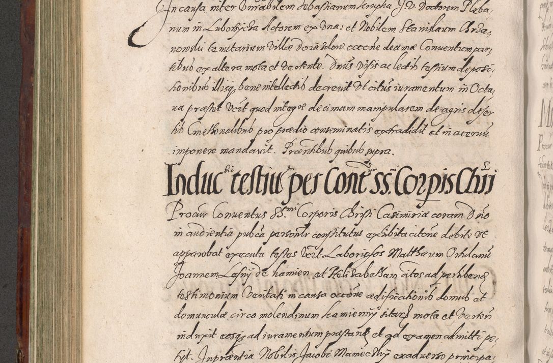 Zdjęcie nr 456 dla obiektu archiwalnego: Acta actorum causarum sententiarum tam diffinitiuarum quam interloquutorisrum decretorum obligationum quietationum procuratorum constitutionum etc. etc. coram Reverendo Domino Paulo Dembski Dei et Apostolice Sedis Gratia Episcopalo Dicensis Suffraganeo Canonico Vicario in Spiritualibus et Officiali Generali Cracoviensis ad Annum Domini Millesimum Sexcentesimum Undecimum cuius indictio octava pontificatus Sanctissimi Domini Nostri Domini Pauli Divina Providentia Papae Vti foeliciter continuantur