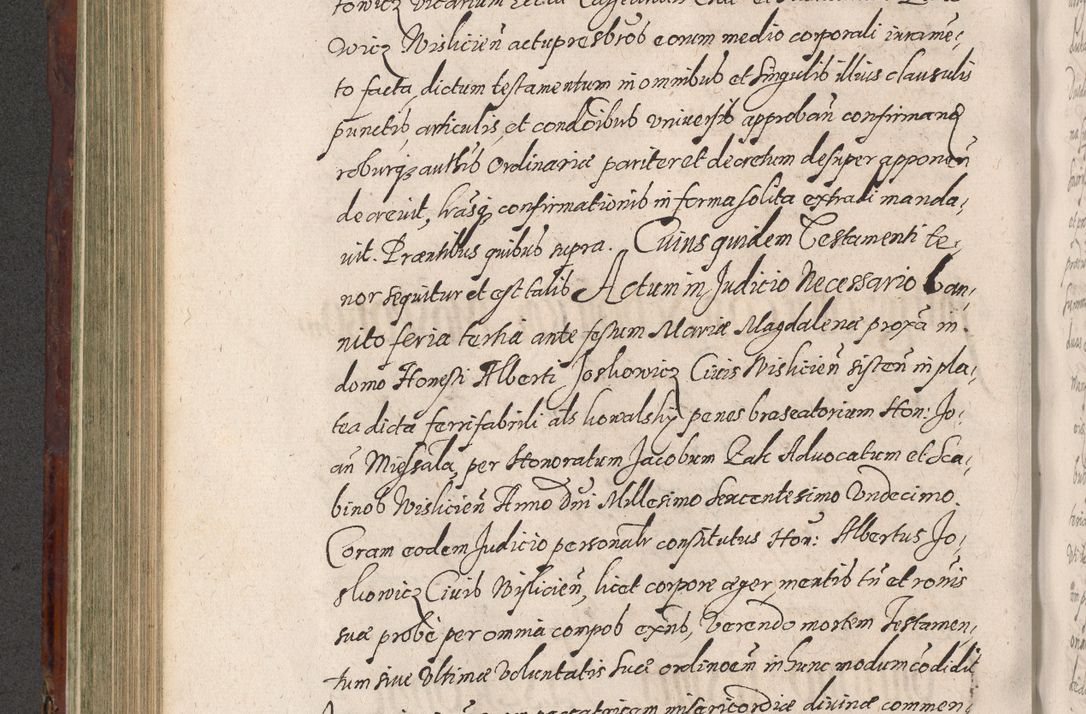 Zdjęcie nr 440 dla obiektu archiwalnego: Acta actorum causarum sententiarum tam diffinitiuarum quam interloquutorisrum decretorum obligationum quietationum procuratorum constitutionum etc. etc. coram Reverendo Domino Paulo Dembski Dei et Apostolice Sedis Gratia Episcopalo Dicensis Suffraganeo Canonico Vicario in Spiritualibus et Officiali Generali Cracoviensis ad Annum Domini Millesimum Sexcentesimum Undecimum cuius indictio octava pontificatus Sanctissimi Domini Nostri Domini Pauli Divina Providentia Papae Vti foeliciter continuantur