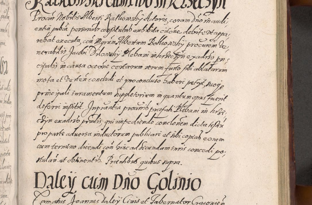 Zdjęcie nr 437 dla obiektu archiwalnego: Acta actorum causarum sententiarum tam diffinitiuarum quam interloquutorisrum decretorum obligationum quietationum procuratorum constitutionum etc. etc. coram Reverendo Domino Paulo Dembski Dei et Apostolice Sedis Gratia Episcopalo Dicensis Suffraganeo Canonico Vicario in Spiritualibus et Officiali Generali Cracoviensis ad Annum Domini Millesimum Sexcentesimum Undecimum cuius indictio octava pontificatus Sanctissimi Domini Nostri Domini Pauli Divina Providentia Papae Vti foeliciter continuantur