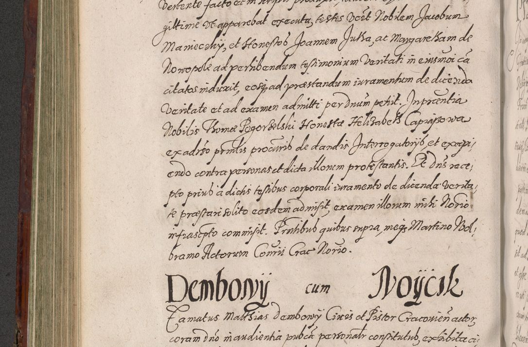 Zdjęcie nr 430 dla obiektu archiwalnego: Acta actorum causarum sententiarum tam diffinitiuarum quam interloquutorisrum decretorum obligationum quietationum procuratorum constitutionum etc. etc. coram Reverendo Domino Paulo Dembski Dei et Apostolice Sedis Gratia Episcopalo Dicensis Suffraganeo Canonico Vicario in Spiritualibus et Officiali Generali Cracoviensis ad Annum Domini Millesimum Sexcentesimum Undecimum cuius indictio octava pontificatus Sanctissimi Domini Nostri Domini Pauli Divina Providentia Papae Vti foeliciter continuantur
