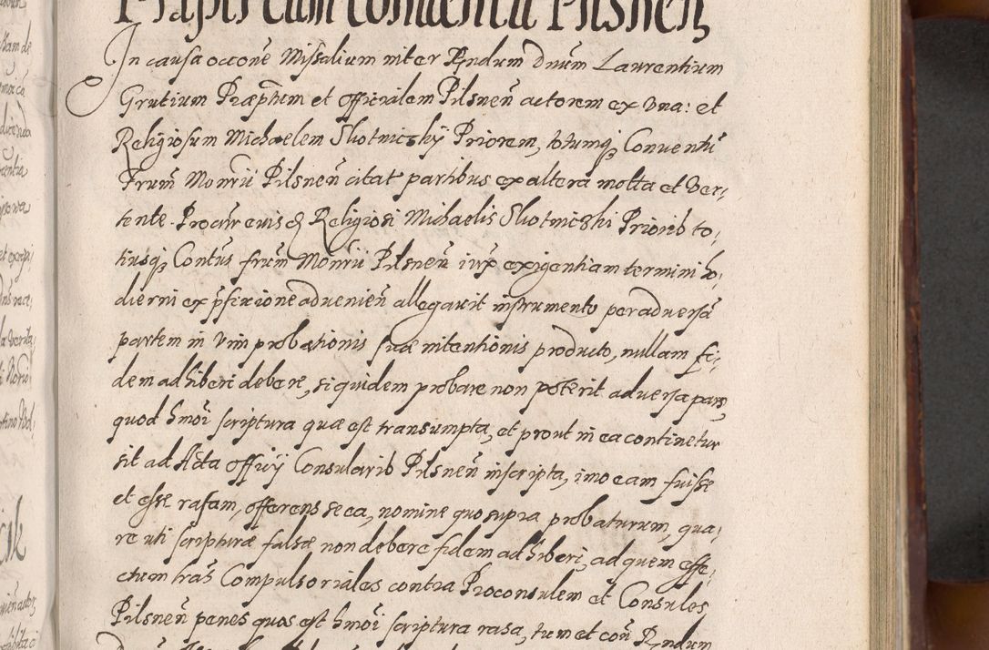 Zdjęcie nr 431 dla obiektu archiwalnego: Acta actorum causarum sententiarum tam diffinitiuarum quam interloquutorisrum decretorum obligationum quietationum procuratorum constitutionum etc. etc. coram Reverendo Domino Paulo Dembski Dei et Apostolice Sedis Gratia Episcopalo Dicensis Suffraganeo Canonico Vicario in Spiritualibus et Officiali Generali Cracoviensis ad Annum Domini Millesimum Sexcentesimum Undecimum cuius indictio octava pontificatus Sanctissimi Domini Nostri Domini Pauli Divina Providentia Papae Vti foeliciter continuantur