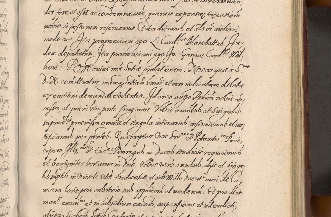 Zdjęcie nr 423 dla obiektu archiwalnego: Acta actorum causarum sententiarum tam diffinitiuarum quam interloquutorisrum decretorum obligationum quietationum procuratorum constitutionum etc. etc. coram Reverendo Domino Paulo Dembski Dei et Apostolice Sedis Gratia Episcopalo Dicensis Suffraganeo Canonico Vicario in Spiritualibus et Officiali Generali Cracoviensis ad Annum Domini Millesimum Sexcentesimum Undecimum cuius indictio octava pontificatus Sanctissimi Domini Nostri Domini Pauli Divina Providentia Papae Vti foeliciter continuantur
