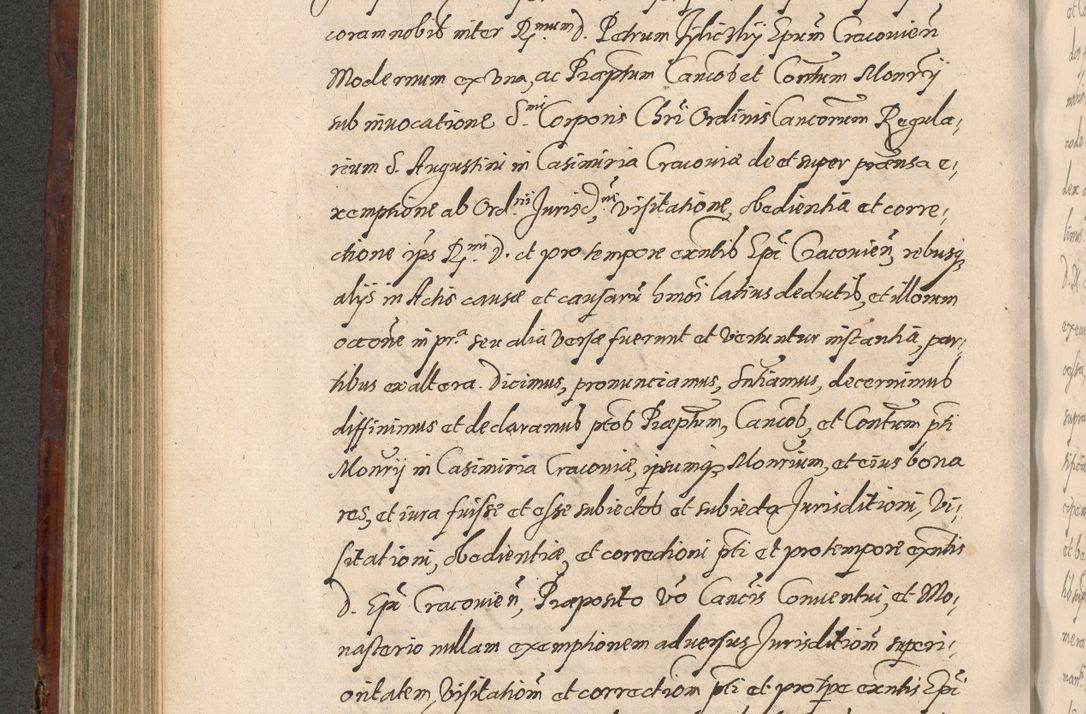 Zdjęcie nr 422 dla obiektu archiwalnego: Acta actorum causarum sententiarum tam diffinitiuarum quam interloquutorisrum decretorum obligationum quietationum procuratorum constitutionum etc. etc. coram Reverendo Domino Paulo Dembski Dei et Apostolice Sedis Gratia Episcopalo Dicensis Suffraganeo Canonico Vicario in Spiritualibus et Officiali Generali Cracoviensis ad Annum Domini Millesimum Sexcentesimum Undecimum cuius indictio octava pontificatus Sanctissimi Domini Nostri Domini Pauli Divina Providentia Papae Vti foeliciter continuantur
