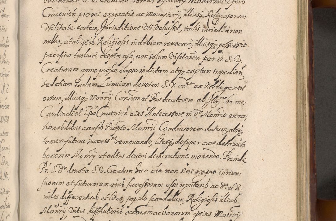 Zdjęcie nr 419 dla obiektu archiwalnego: Acta actorum causarum sententiarum tam diffinitiuarum quam interloquutorisrum decretorum obligationum quietationum procuratorum constitutionum etc. etc. coram Reverendo Domino Paulo Dembski Dei et Apostolice Sedis Gratia Episcopalo Dicensis Suffraganeo Canonico Vicario in Spiritualibus et Officiali Generali Cracoviensis ad Annum Domini Millesimum Sexcentesimum Undecimum cuius indictio octava pontificatus Sanctissimi Domini Nostri Domini Pauli Divina Providentia Papae Vti foeliciter continuantur