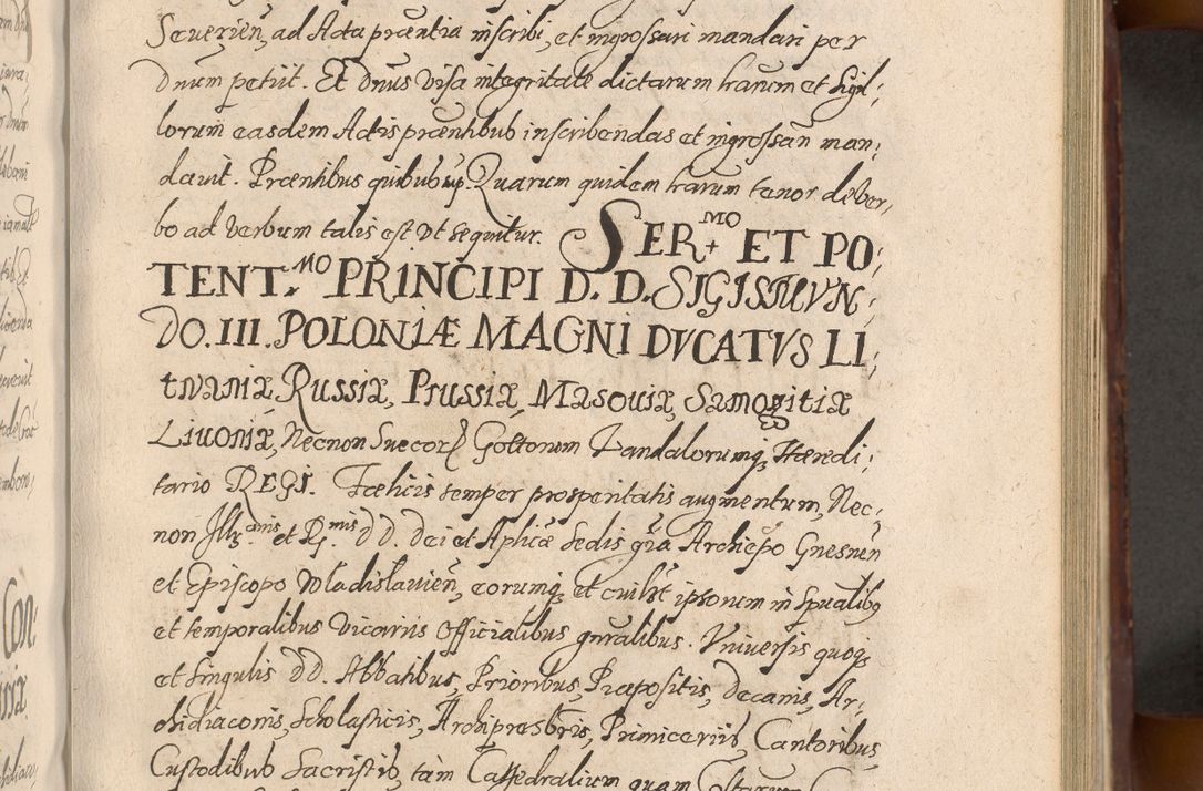 Zdjęcie nr 417 dla obiektu archiwalnego: Acta actorum causarum sententiarum tam diffinitiuarum quam interloquutorisrum decretorum obligationum quietationum procuratorum constitutionum etc. etc. coram Reverendo Domino Paulo Dembski Dei et Apostolice Sedis Gratia Episcopalo Dicensis Suffraganeo Canonico Vicario in Spiritualibus et Officiali Generali Cracoviensis ad Annum Domini Millesimum Sexcentesimum Undecimum cuius indictio octava pontificatus Sanctissimi Domini Nostri Domini Pauli Divina Providentia Papae Vti foeliciter continuantur