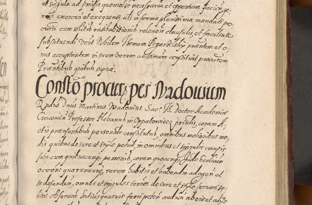Zdjęcie nr 413 dla obiektu archiwalnego: Acta actorum causarum sententiarum tam diffinitiuarum quam interloquutorisrum decretorum obligationum quietationum procuratorum constitutionum etc. etc. coram Reverendo Domino Paulo Dembski Dei et Apostolice Sedis Gratia Episcopalo Dicensis Suffraganeo Canonico Vicario in Spiritualibus et Officiali Generali Cracoviensis ad Annum Domini Millesimum Sexcentesimum Undecimum cuius indictio octava pontificatus Sanctissimi Domini Nostri Domini Pauli Divina Providentia Papae Vti foeliciter continuantur