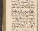 Zdjęcie nr 412 dla obiektu archiwalnego: Acta actorum causarum sententiarum tam diffinitiuarum quam interloquutorisrum decretorum obligationum quietationum procuratorum constitutionum etc. etc. coram Reverendo Domino Paulo Dembski Dei et Apostolice Sedis Gratia Episcopalo Dicensis Suffraganeo Canonico Vicario in Spiritualibus et Officiali Generali Cracoviensis ad Annum Domini Millesimum Sexcentesimum Undecimum cuius indictio octava pontificatus Sanctissimi Domini Nostri Domini Pauli Divina Providentia Papae Vti foeliciter continuantur