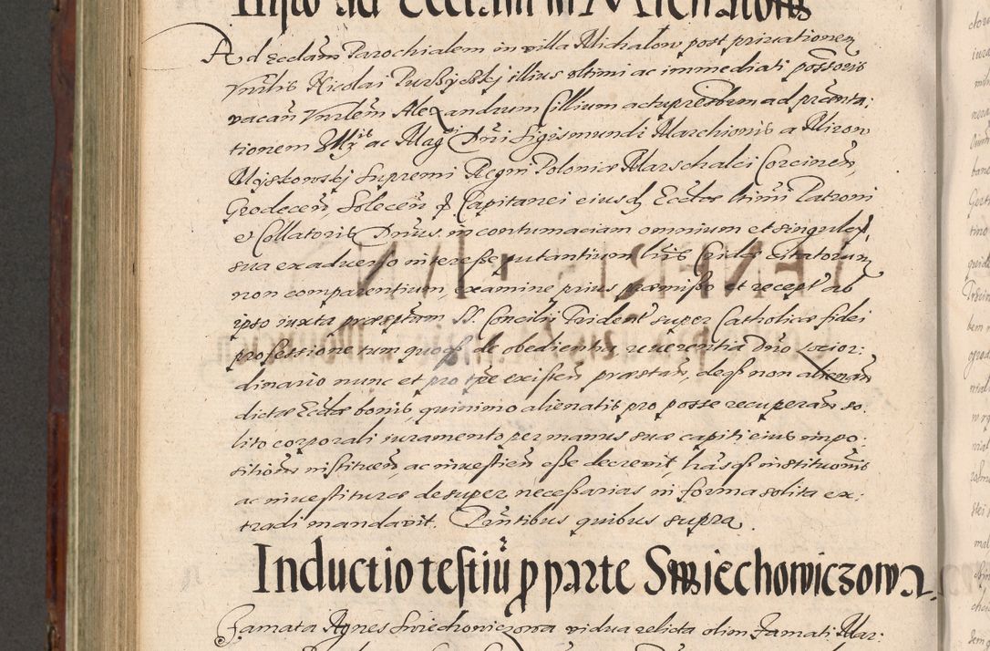 Zdjęcie nr 802 dla obiektu archiwalnego: Acta actorum causarum sententiarum tam diffinitiuarum quam interloquutorisrum decretorum obligationum quietationum procuratorum constitutionum etc. etc. coram Reverendo Domino Paulo Dembski Dei et Apostolice Sedis Gratia Episcopalo Dicensis Suffraganeo Canonico Vicario in Spiritualibus et Officiali Generali Cracoviensis ad Annum Domini Millesimum Sexcentesimum Undecimum cuius indictio octava pontificatus Sanctissimi Domini Nostri Domini Pauli Divina Providentia Papae Vti foeliciter continuantur