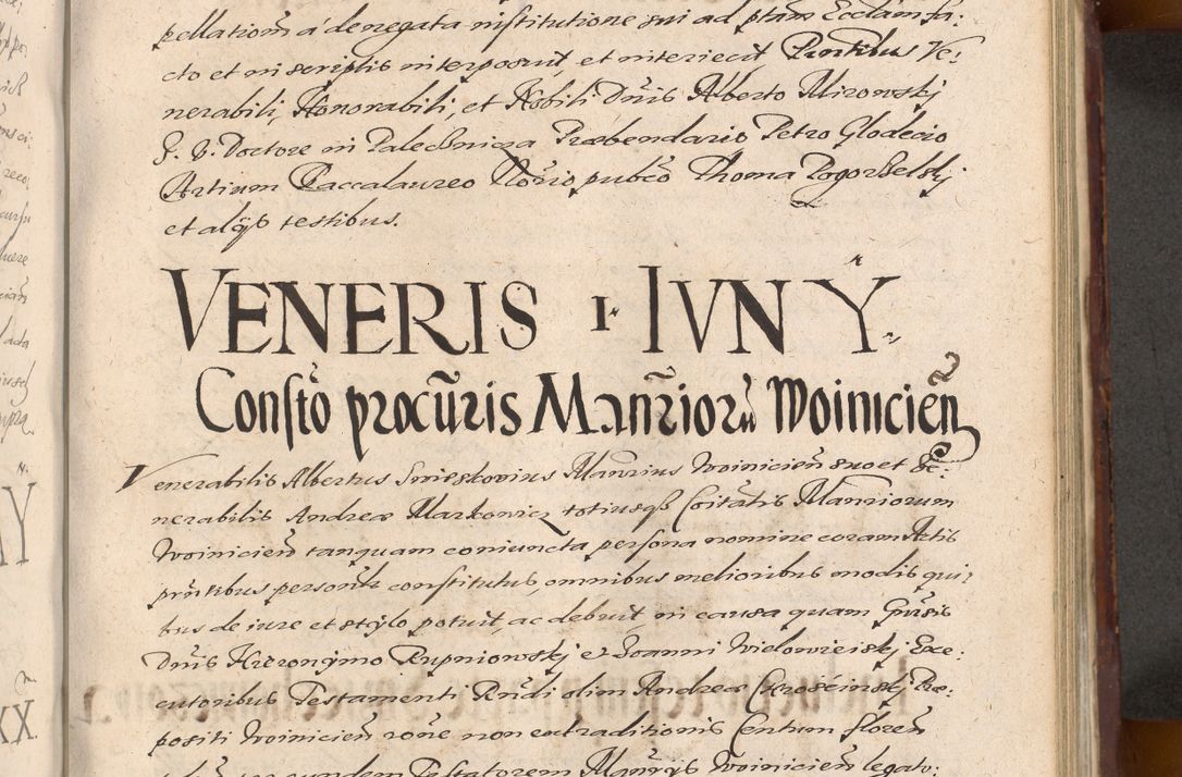 Zdjęcie nr 801 dla obiektu archiwalnego: Acta actorum causarum sententiarum tam diffinitiuarum quam interloquutorisrum decretorum obligationum quietationum procuratorum constitutionum etc. etc. coram Reverendo Domino Paulo Dembski Dei et Apostolice Sedis Gratia Episcopalo Dicensis Suffraganeo Canonico Vicario in Spiritualibus et Officiali Generali Cracoviensis ad Annum Domini Millesimum Sexcentesimum Undecimum cuius indictio octava pontificatus Sanctissimi Domini Nostri Domini Pauli Divina Providentia Papae Vti foeliciter continuantur