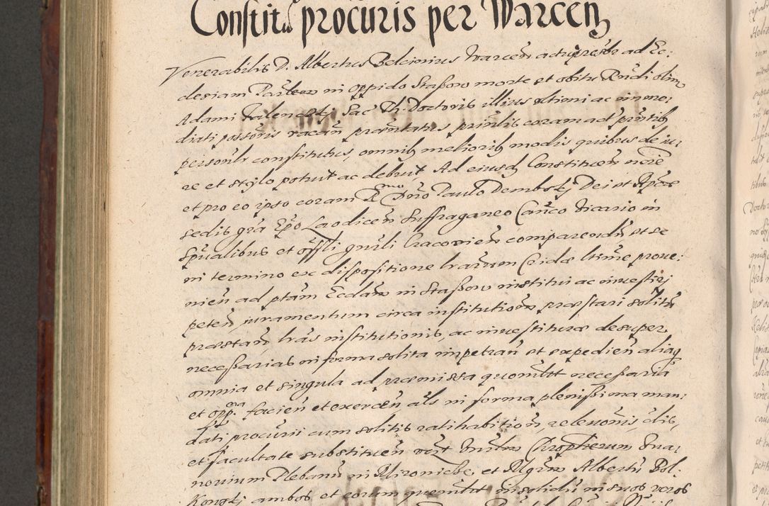Zdjęcie nr 796 dla obiektu archiwalnego: Acta actorum causarum sententiarum tam diffinitiuarum quam interloquutorisrum decretorum obligationum quietationum procuratorum constitutionum etc. etc. coram Reverendo Domino Paulo Dembski Dei et Apostolice Sedis Gratia Episcopalo Dicensis Suffraganeo Canonico Vicario in Spiritualibus et Officiali Generali Cracoviensis ad Annum Domini Millesimum Sexcentesimum Undecimum cuius indictio octava pontificatus Sanctissimi Domini Nostri Domini Pauli Divina Providentia Papae Vti foeliciter continuantur