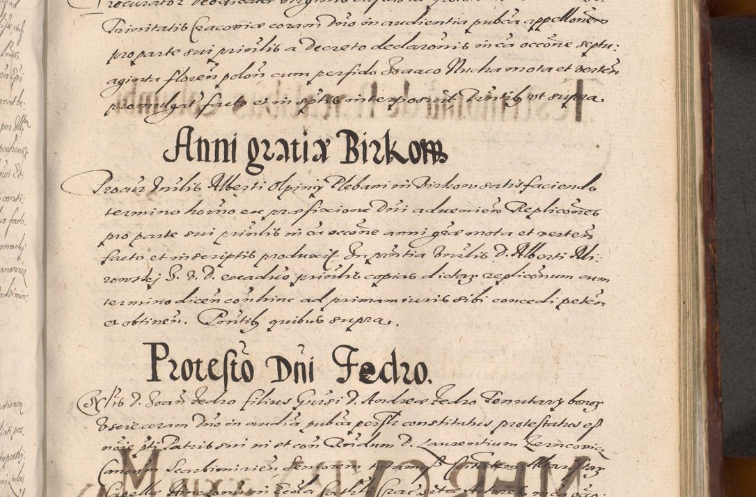Zdjęcie nr 793 dla obiektu archiwalnego: Acta actorum causarum sententiarum tam diffinitiuarum quam interloquutorisrum decretorum obligationum quietationum procuratorum constitutionum etc. etc. coram Reverendo Domino Paulo Dembski Dei et Apostolice Sedis Gratia Episcopalo Dicensis Suffraganeo Canonico Vicario in Spiritualibus et Officiali Generali Cracoviensis ad Annum Domini Millesimum Sexcentesimum Undecimum cuius indictio octava pontificatus Sanctissimi Domini Nostri Domini Pauli Divina Providentia Papae Vti foeliciter continuantur