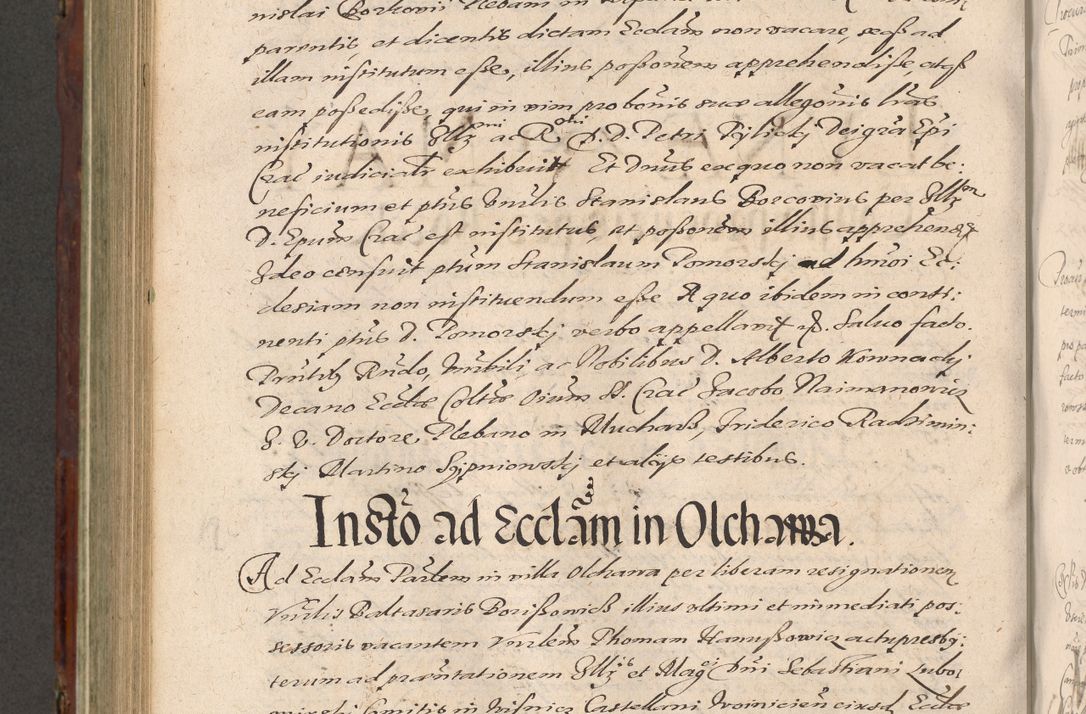 Zdjęcie nr 792 dla obiektu archiwalnego: Acta actorum causarum sententiarum tam diffinitiuarum quam interloquutorisrum decretorum obligationum quietationum procuratorum constitutionum etc. etc. coram Reverendo Domino Paulo Dembski Dei et Apostolice Sedis Gratia Episcopalo Dicensis Suffraganeo Canonico Vicario in Spiritualibus et Officiali Generali Cracoviensis ad Annum Domini Millesimum Sexcentesimum Undecimum cuius indictio octava pontificatus Sanctissimi Domini Nostri Domini Pauli Divina Providentia Papae Vti foeliciter continuantur