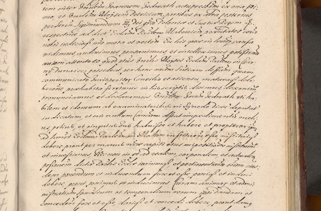 Zdjęcie nr 789 dla obiektu archiwalnego: Acta actorum causarum sententiarum tam diffinitiuarum quam interloquutorisrum decretorum obligationum quietationum procuratorum constitutionum etc. etc. coram Reverendo Domino Paulo Dembski Dei et Apostolice Sedis Gratia Episcopalo Dicensis Suffraganeo Canonico Vicario in Spiritualibus et Officiali Generali Cracoviensis ad Annum Domini Millesimum Sexcentesimum Undecimum cuius indictio octava pontificatus Sanctissimi Domini Nostri Domini Pauli Divina Providentia Papae Vti foeliciter continuantur