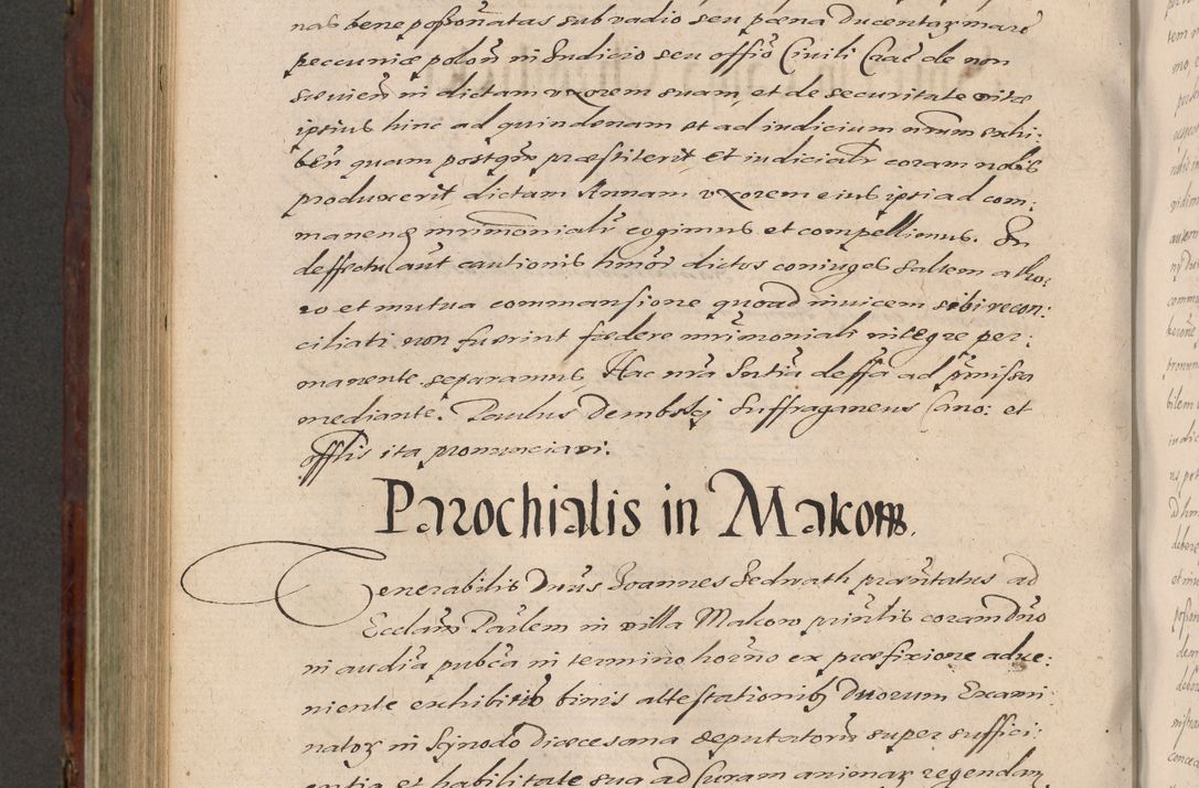 Zdjęcie nr 788 dla obiektu archiwalnego: Acta actorum causarum sententiarum tam diffinitiuarum quam interloquutorisrum decretorum obligationum quietationum procuratorum constitutionum etc. etc. coram Reverendo Domino Paulo Dembski Dei et Apostolice Sedis Gratia Episcopalo Dicensis Suffraganeo Canonico Vicario in Spiritualibus et Officiali Generali Cracoviensis ad Annum Domini Millesimum Sexcentesimum Undecimum cuius indictio octava pontificatus Sanctissimi Domini Nostri Domini Pauli Divina Providentia Papae Vti foeliciter continuantur