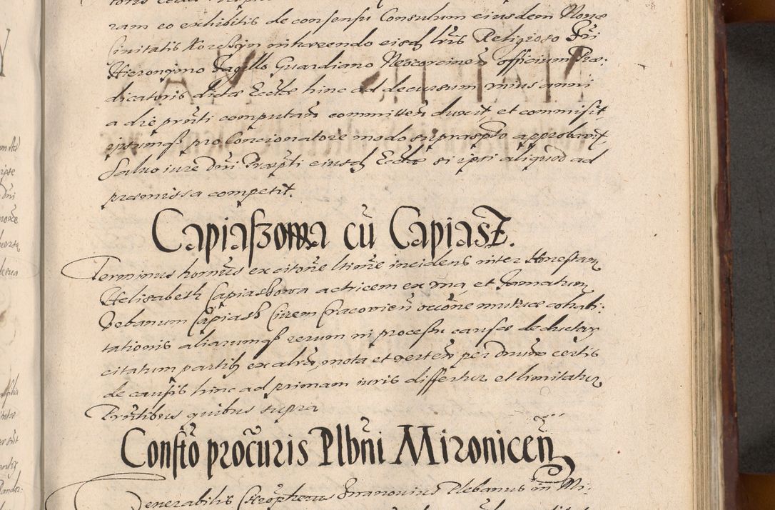 Zdjęcie nr 779 dla obiektu archiwalnego: Acta actorum causarum sententiarum tam diffinitiuarum quam interloquutorisrum decretorum obligationum quietationum procuratorum constitutionum etc. etc. coram Reverendo Domino Paulo Dembski Dei et Apostolice Sedis Gratia Episcopalo Dicensis Suffraganeo Canonico Vicario in Spiritualibus et Officiali Generali Cracoviensis ad Annum Domini Millesimum Sexcentesimum Undecimum cuius indictio octava pontificatus Sanctissimi Domini Nostri Domini Pauli Divina Providentia Papae Vti foeliciter continuantur