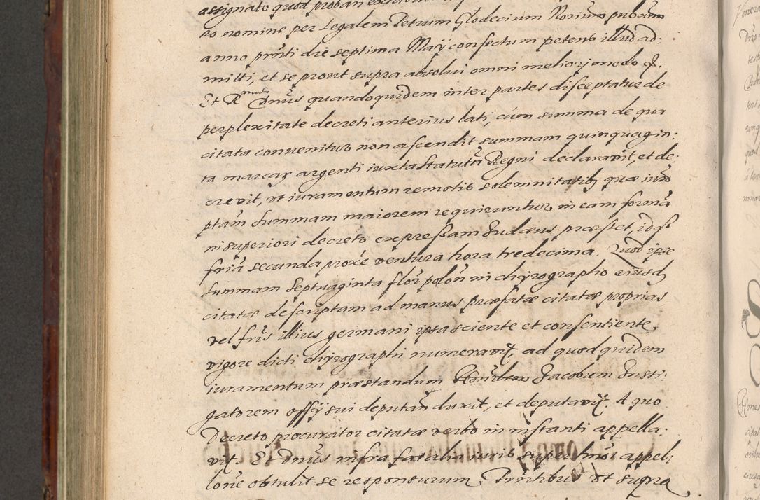 Zdjęcie nr 776 dla obiektu archiwalnego: Acta actorum causarum sententiarum tam diffinitiuarum quam interloquutorisrum decretorum obligationum quietationum procuratorum constitutionum etc. etc. coram Reverendo Domino Paulo Dembski Dei et Apostolice Sedis Gratia Episcopalo Dicensis Suffraganeo Canonico Vicario in Spiritualibus et Officiali Generali Cracoviensis ad Annum Domini Millesimum Sexcentesimum Undecimum cuius indictio octava pontificatus Sanctissimi Domini Nostri Domini Pauli Divina Providentia Papae Vti foeliciter continuantur