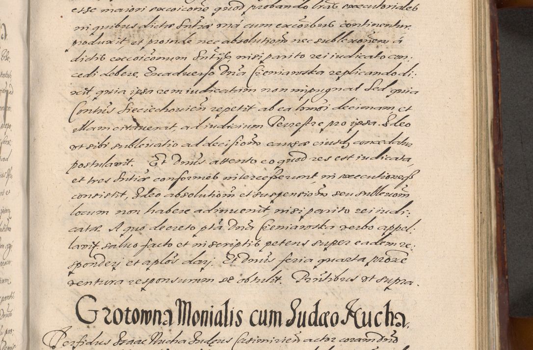Zdjęcie nr 775 dla obiektu archiwalnego: Acta actorum causarum sententiarum tam diffinitiuarum quam interloquutorisrum decretorum obligationum quietationum procuratorum constitutionum etc. etc. coram Reverendo Domino Paulo Dembski Dei et Apostolice Sedis Gratia Episcopalo Dicensis Suffraganeo Canonico Vicario in Spiritualibus et Officiali Generali Cracoviensis ad Annum Domini Millesimum Sexcentesimum Undecimum cuius indictio octava pontificatus Sanctissimi Domini Nostri Domini Pauli Divina Providentia Papae Vti foeliciter continuantur