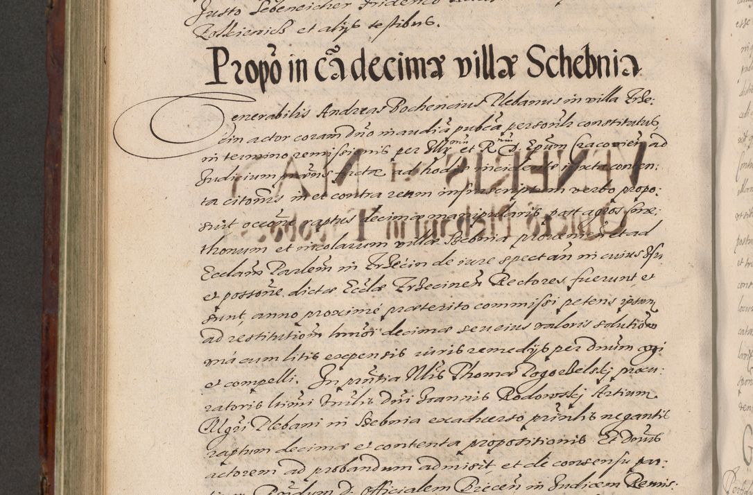 Zdjęcie nr 774 dla obiektu archiwalnego: Acta actorum causarum sententiarum tam diffinitiuarum quam interloquutorisrum decretorum obligationum quietationum procuratorum constitutionum etc. etc. coram Reverendo Domino Paulo Dembski Dei et Apostolice Sedis Gratia Episcopalo Dicensis Suffraganeo Canonico Vicario in Spiritualibus et Officiali Generali Cracoviensis ad Annum Domini Millesimum Sexcentesimum Undecimum cuius indictio octava pontificatus Sanctissimi Domini Nostri Domini Pauli Divina Providentia Papae Vti foeliciter continuantur
