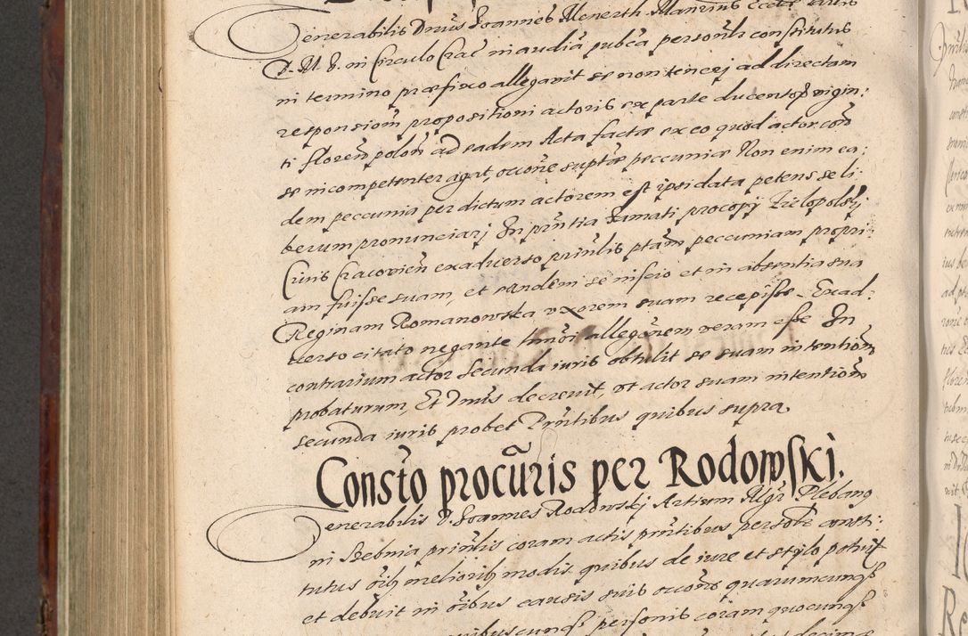 Zdjęcie nr 770 dla obiektu archiwalnego: Acta actorum causarum sententiarum tam diffinitiuarum quam interloquutorisrum decretorum obligationum quietationum procuratorum constitutionum etc. etc. coram Reverendo Domino Paulo Dembski Dei et Apostolice Sedis Gratia Episcopalo Dicensis Suffraganeo Canonico Vicario in Spiritualibus et Officiali Generali Cracoviensis ad Annum Domini Millesimum Sexcentesimum Undecimum cuius indictio octava pontificatus Sanctissimi Domini Nostri Domini Pauli Divina Providentia Papae Vti foeliciter continuantur