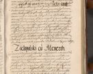 Zdjęcie nr 761 dla obiektu archiwalnego: Acta actorum causarum sententiarum tam diffinitiuarum quam interloquutorisrum decretorum obligationum quietationum procuratorum constitutionum etc. etc. coram Reverendo Domino Paulo Dembski Dei et Apostolice Sedis Gratia Episcopalo Dicensis Suffraganeo Canonico Vicario in Spiritualibus et Officiali Generali Cracoviensis ad Annum Domini Millesimum Sexcentesimum Undecimum cuius indictio octava pontificatus Sanctissimi Domini Nostri Domini Pauli Divina Providentia Papae Vti foeliciter continuantur