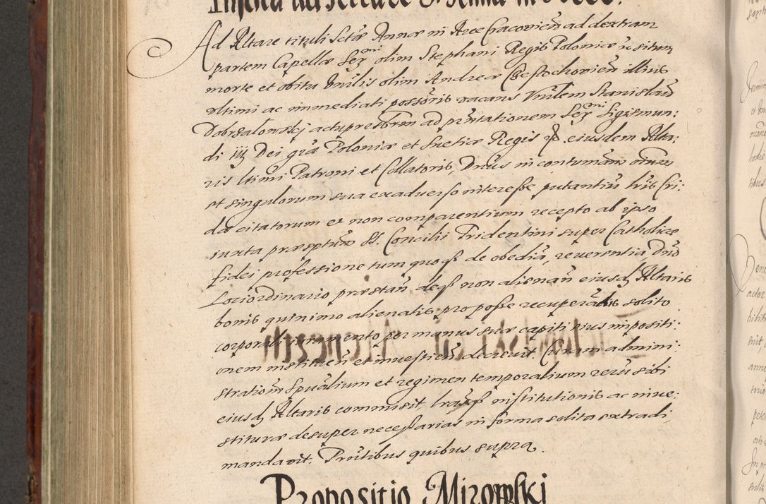 Zdjęcie nr 762 dla obiektu archiwalnego: Acta actorum causarum sententiarum tam diffinitiuarum quam interloquutorisrum decretorum obligationum quietationum procuratorum constitutionum etc. etc. coram Reverendo Domino Paulo Dembski Dei et Apostolice Sedis Gratia Episcopalo Dicensis Suffraganeo Canonico Vicario in Spiritualibus et Officiali Generali Cracoviensis ad Annum Domini Millesimum Sexcentesimum Undecimum cuius indictio octava pontificatus Sanctissimi Domini Nostri Domini Pauli Divina Providentia Papae Vti foeliciter continuantur