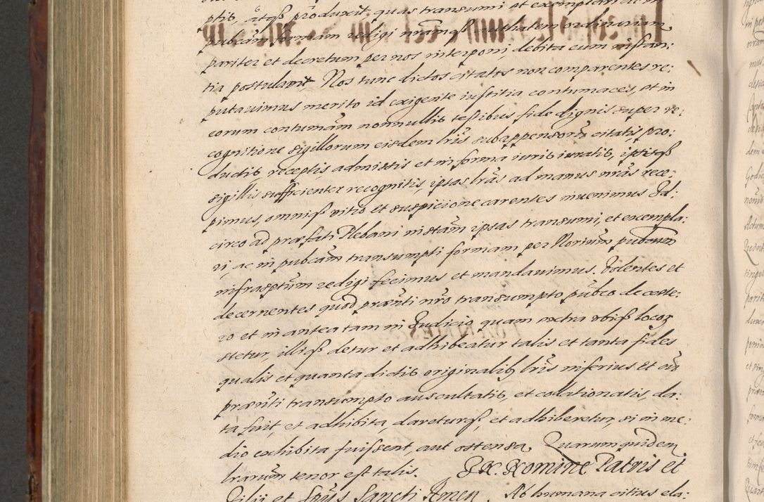Zdjęcie nr 756 dla obiektu archiwalnego: Acta actorum causarum sententiarum tam diffinitiuarum quam interloquutorisrum decretorum obligationum quietationum procuratorum constitutionum etc. etc. coram Reverendo Domino Paulo Dembski Dei et Apostolice Sedis Gratia Episcopalo Dicensis Suffraganeo Canonico Vicario in Spiritualibus et Officiali Generali Cracoviensis ad Annum Domini Millesimum Sexcentesimum Undecimum cuius indictio octava pontificatus Sanctissimi Domini Nostri Domini Pauli Divina Providentia Papae Vti foeliciter continuantur