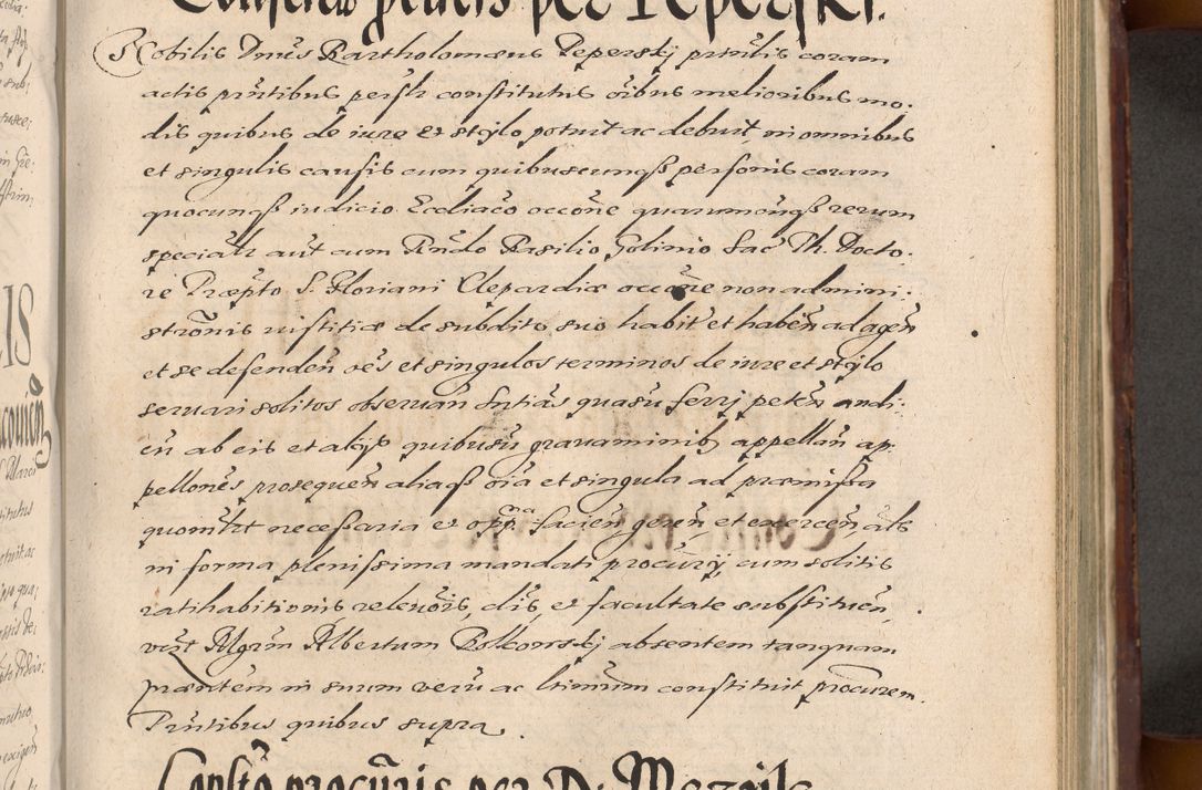 Zdjęcie nr 743 dla obiektu archiwalnego: Acta actorum causarum sententiarum tam diffinitiuarum quam interloquutorisrum decretorum obligationum quietationum procuratorum constitutionum etc. etc. coram Reverendo Domino Paulo Dembski Dei et Apostolice Sedis Gratia Episcopalo Dicensis Suffraganeo Canonico Vicario in Spiritualibus et Officiali Generali Cracoviensis ad Annum Domini Millesimum Sexcentesimum Undecimum cuius indictio octava pontificatus Sanctissimi Domini Nostri Domini Pauli Divina Providentia Papae Vti foeliciter continuantur