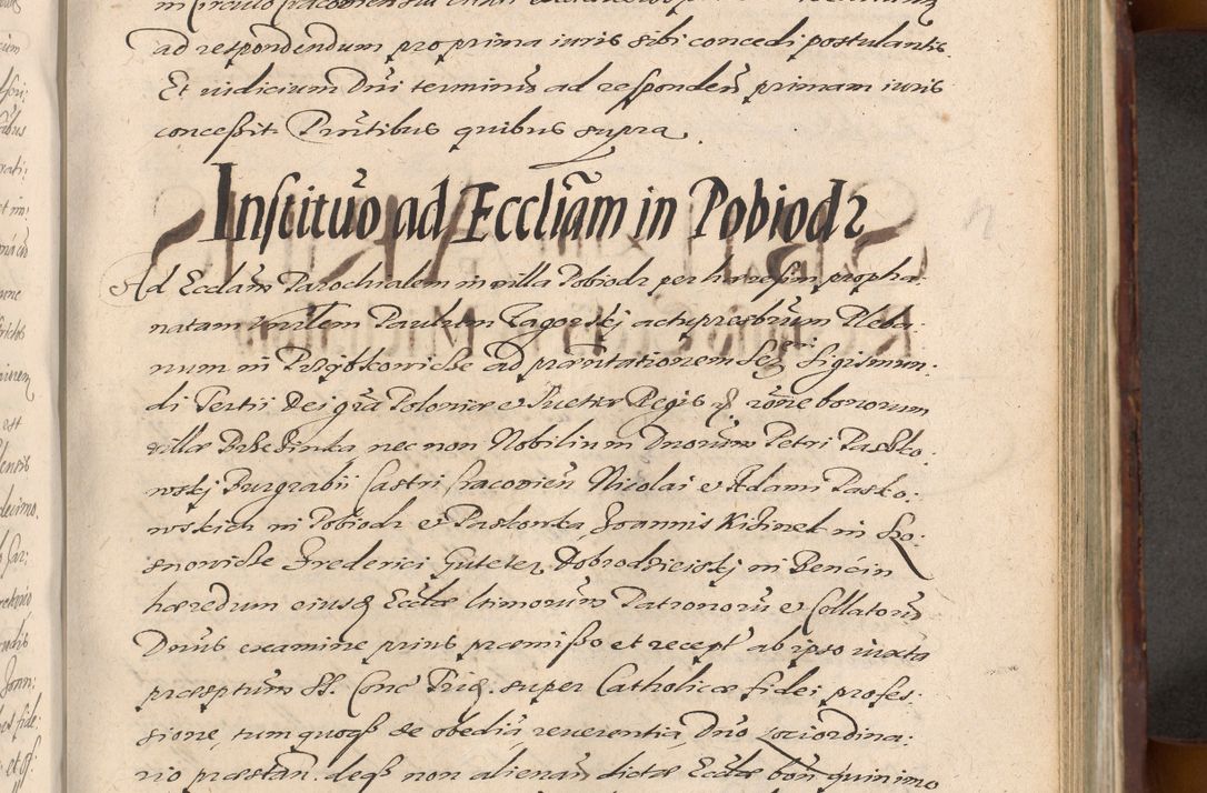 Zdjęcie nr 739 dla obiektu archiwalnego: Acta actorum causarum sententiarum tam diffinitiuarum quam interloquutorisrum decretorum obligationum quietationum procuratorum constitutionum etc. etc. coram Reverendo Domino Paulo Dembski Dei et Apostolice Sedis Gratia Episcopalo Dicensis Suffraganeo Canonico Vicario in Spiritualibus et Officiali Generali Cracoviensis ad Annum Domini Millesimum Sexcentesimum Undecimum cuius indictio octava pontificatus Sanctissimi Domini Nostri Domini Pauli Divina Providentia Papae Vti foeliciter continuantur
