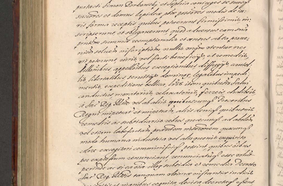 Zdjęcie nr 736 dla obiektu archiwalnego: Acta actorum causarum sententiarum tam diffinitiuarum quam interloquutorisrum decretorum obligationum quietationum procuratorum constitutionum etc. etc. coram Reverendo Domino Paulo Dembski Dei et Apostolice Sedis Gratia Episcopalo Dicensis Suffraganeo Canonico Vicario in Spiritualibus et Officiali Generali Cracoviensis ad Annum Domini Millesimum Sexcentesimum Undecimum cuius indictio octava pontificatus Sanctissimi Domini Nostri Domini Pauli Divina Providentia Papae Vti foeliciter continuantur