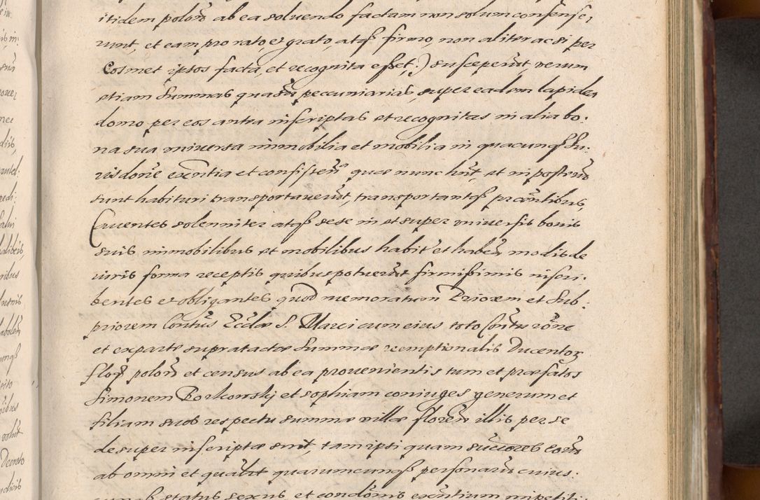Zdjęcie nr 737 dla obiektu archiwalnego: Acta actorum causarum sententiarum tam diffinitiuarum quam interloquutorisrum decretorum obligationum quietationum procuratorum constitutionum etc. etc. coram Reverendo Domino Paulo Dembski Dei et Apostolice Sedis Gratia Episcopalo Dicensis Suffraganeo Canonico Vicario in Spiritualibus et Officiali Generali Cracoviensis ad Annum Domini Millesimum Sexcentesimum Undecimum cuius indictio octava pontificatus Sanctissimi Domini Nostri Domini Pauli Divina Providentia Papae Vti foeliciter continuantur