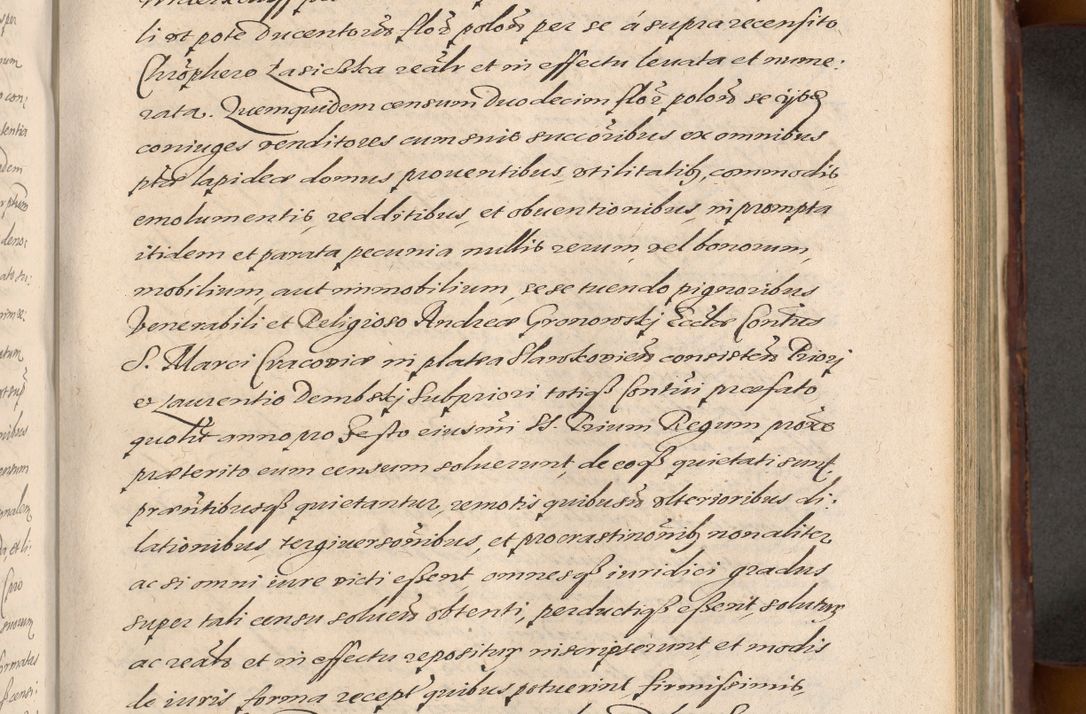 Zdjęcie nr 733 dla obiektu archiwalnego: Acta actorum causarum sententiarum tam diffinitiuarum quam interloquutorisrum decretorum obligationum quietationum procuratorum constitutionum etc. etc. coram Reverendo Domino Paulo Dembski Dei et Apostolice Sedis Gratia Episcopalo Dicensis Suffraganeo Canonico Vicario in Spiritualibus et Officiali Generali Cracoviensis ad Annum Domini Millesimum Sexcentesimum Undecimum cuius indictio octava pontificatus Sanctissimi Domini Nostri Domini Pauli Divina Providentia Papae Vti foeliciter continuantur