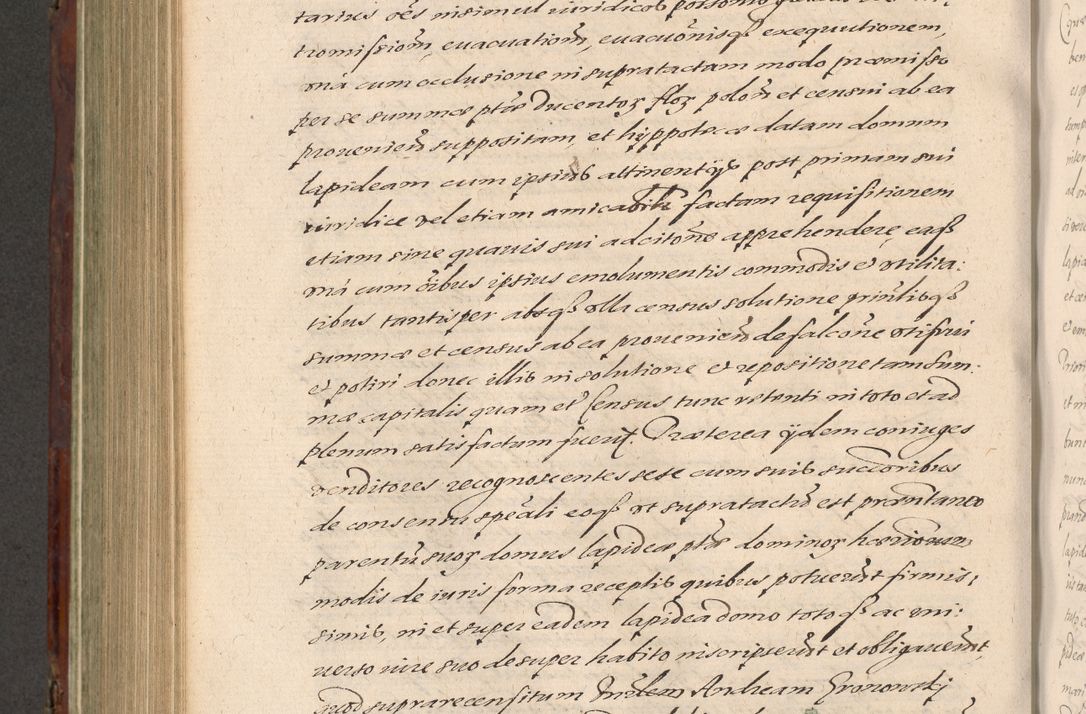 Zdjęcie nr 734 dla obiektu archiwalnego: Acta actorum causarum sententiarum tam diffinitiuarum quam interloquutorisrum decretorum obligationum quietationum procuratorum constitutionum etc. etc. coram Reverendo Domino Paulo Dembski Dei et Apostolice Sedis Gratia Episcopalo Dicensis Suffraganeo Canonico Vicario in Spiritualibus et Officiali Generali Cracoviensis ad Annum Domini Millesimum Sexcentesimum Undecimum cuius indictio octava pontificatus Sanctissimi Domini Nostri Domini Pauli Divina Providentia Papae Vti foeliciter continuantur