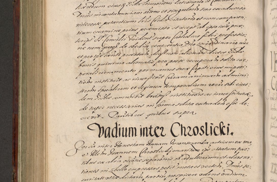 Zdjęcie nr 726 dla obiektu archiwalnego: Acta actorum causarum sententiarum tam diffinitiuarum quam interloquutorisrum decretorum obligationum quietationum procuratorum constitutionum etc. etc. coram Reverendo Domino Paulo Dembski Dei et Apostolice Sedis Gratia Episcopalo Dicensis Suffraganeo Canonico Vicario in Spiritualibus et Officiali Generali Cracoviensis ad Annum Domini Millesimum Sexcentesimum Undecimum cuius indictio octava pontificatus Sanctissimi Domini Nostri Domini Pauli Divina Providentia Papae Vti foeliciter continuantur