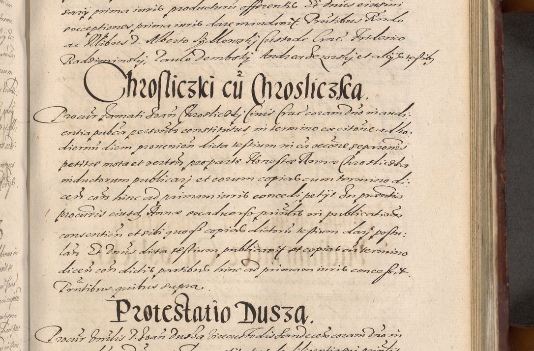 Zdjęcie nr 725 dla obiektu archiwalnego: Acta actorum causarum sententiarum tam diffinitiuarum quam interloquutorisrum decretorum obligationum quietationum procuratorum constitutionum etc. etc. coram Reverendo Domino Paulo Dembski Dei et Apostolice Sedis Gratia Episcopalo Dicensis Suffraganeo Canonico Vicario in Spiritualibus et Officiali Generali Cracoviensis ad Annum Domini Millesimum Sexcentesimum Undecimum cuius indictio octava pontificatus Sanctissimi Domini Nostri Domini Pauli Divina Providentia Papae Vti foeliciter continuantur