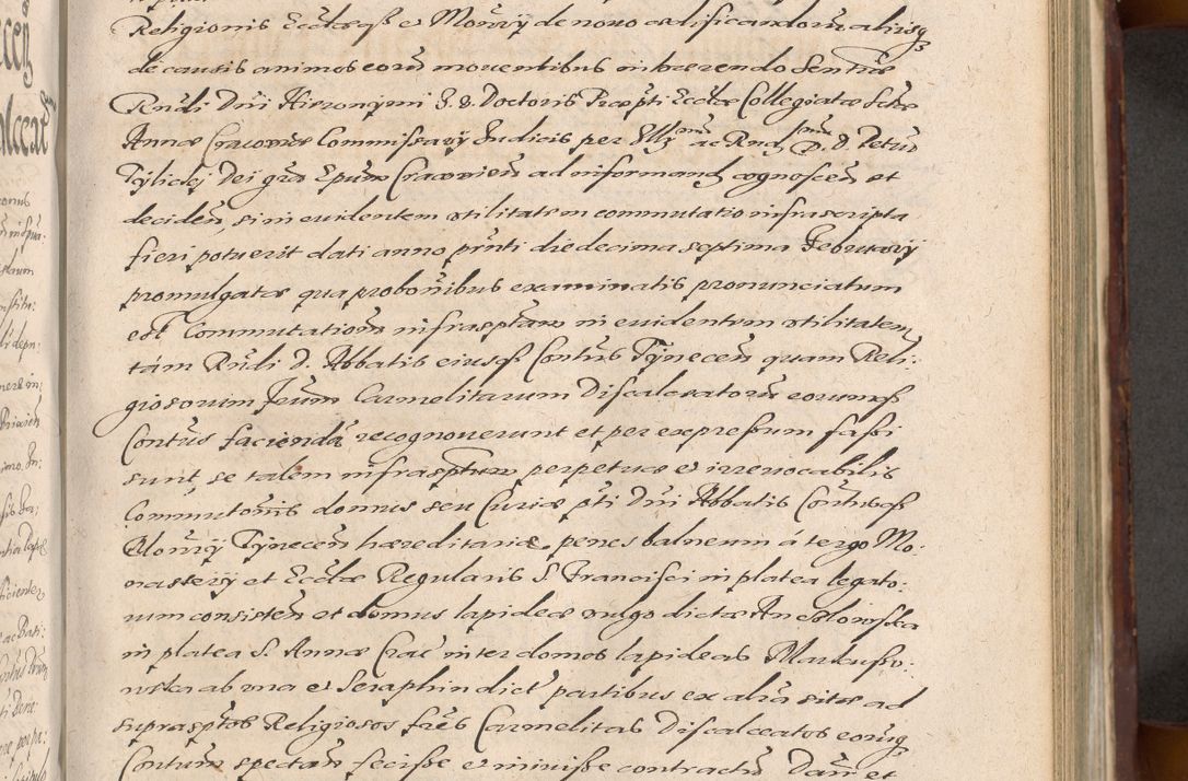 Zdjęcie nr 705 dla obiektu archiwalnego: Acta actorum causarum sententiarum tam diffinitiuarum quam interloquutorisrum decretorum obligationum quietationum procuratorum constitutionum etc. etc. coram Reverendo Domino Paulo Dembski Dei et Apostolice Sedis Gratia Episcopalo Dicensis Suffraganeo Canonico Vicario in Spiritualibus et Officiali Generali Cracoviensis ad Annum Domini Millesimum Sexcentesimum Undecimum cuius indictio octava pontificatus Sanctissimi Domini Nostri Domini Pauli Divina Providentia Papae Vti foeliciter continuantur
