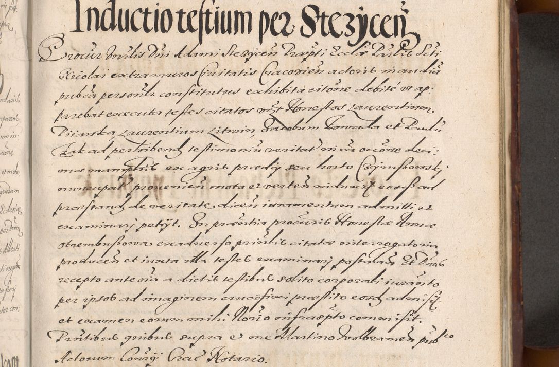 Zdjęcie nr 697 dla obiektu archiwalnego: Acta actorum causarum sententiarum tam diffinitiuarum quam interloquutorisrum decretorum obligationum quietationum procuratorum constitutionum etc. etc. coram Reverendo Domino Paulo Dembski Dei et Apostolice Sedis Gratia Episcopalo Dicensis Suffraganeo Canonico Vicario in Spiritualibus et Officiali Generali Cracoviensis ad Annum Domini Millesimum Sexcentesimum Undecimum cuius indictio octava pontificatus Sanctissimi Domini Nostri Domini Pauli Divina Providentia Papae Vti foeliciter continuantur